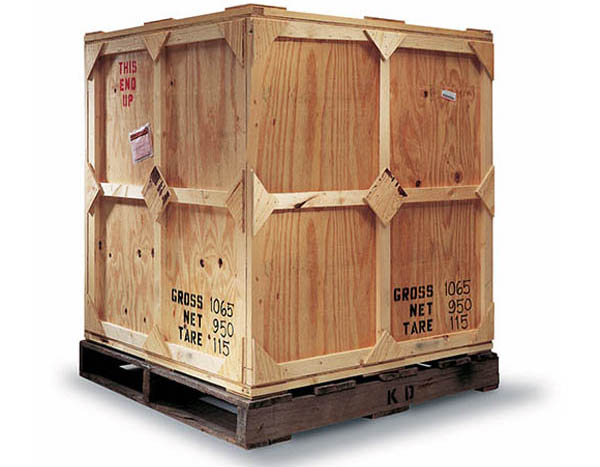 LCL wooden shipping crate image